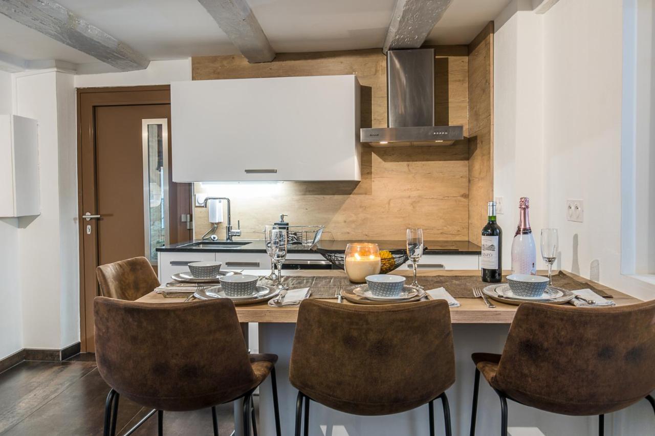 Appart 4 Pers Design Et Cosy Avec Jardin Au Coeur De Selestat Sélestat Exterior foto